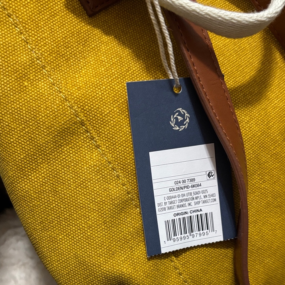 Universal Thread Mustard Backpack - Picture 7 of 7